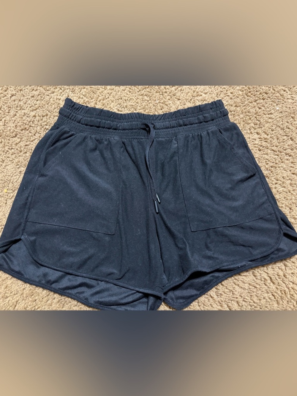 Athletic Works Black Women's Performance Drawstring Shorts Size XS - Picture 2 of 9